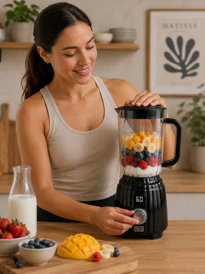 Batidora de vaso 600ml sin cable