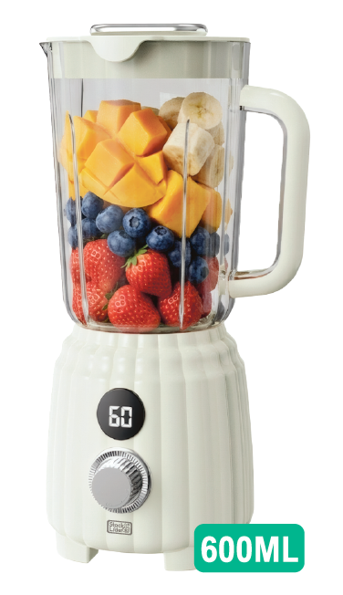 Batidora de vaso 600ml sin cable