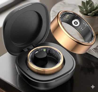 Anillo Inteligente QRing AURAPRO + Estuche de carga